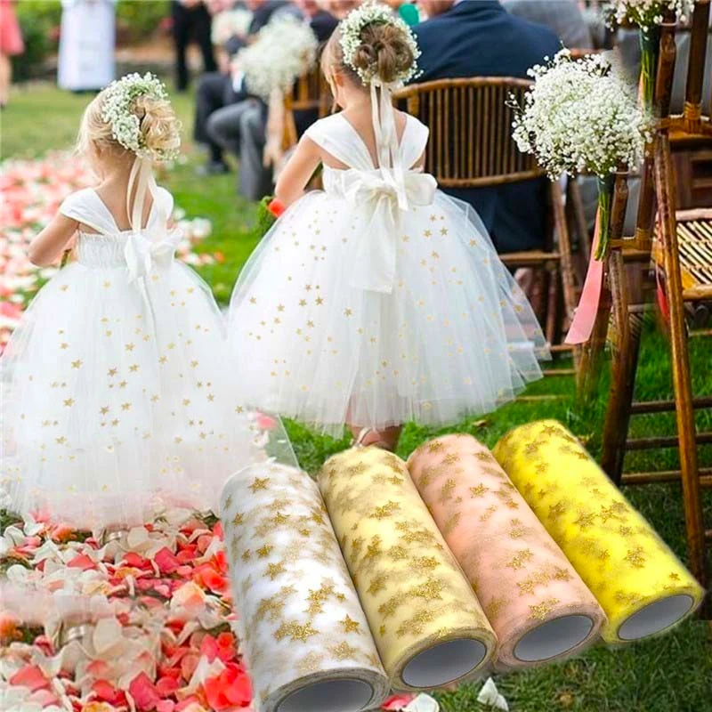 Organza Ribbon Spool - 6 Inch 10Y Tule CuộN Đàn