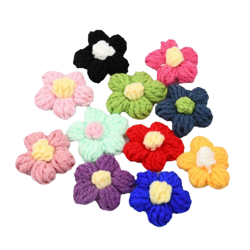 Handmade Crochet Five Petal Fl - đánh giá và giá Craft Embellishments