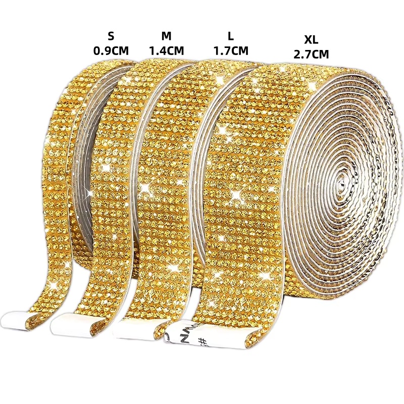1Yard Self Adhesive Rhinestone - đánh giá và giá Hotfix Rhinestone Sheet