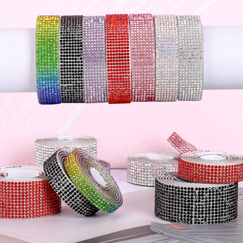 1Yard Self Adhesive Rhinestone - đánh giá và giá Hotfix Rhinestone Sheet