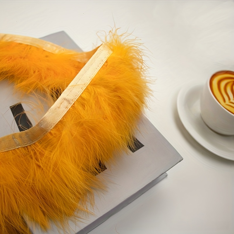 Fluffy Turkey Feathers Trim Fr - đánh giá và giá Fringe Ribbon Sewing
