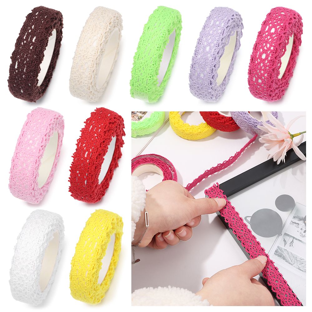 2Yards/pc Lace Tapes Sticker S - đánh giá và giá Lace Ribbon Trim