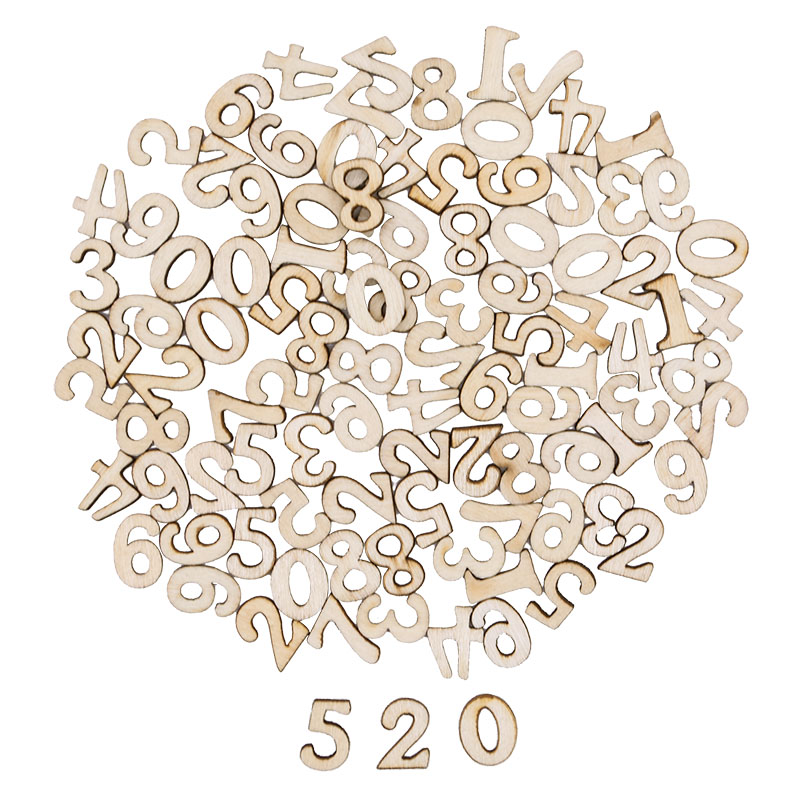 100pcs Letters Wooden Alphabet - đánh giá và giá Craft Embellishments