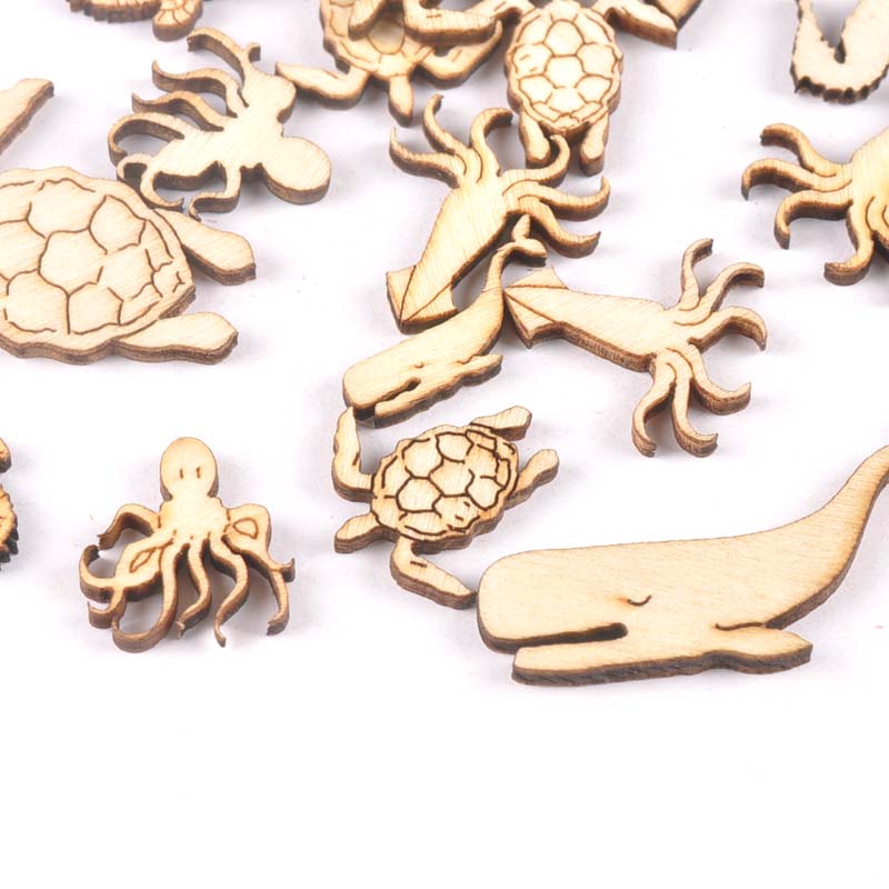 20 Chiếc 25-40Mm Rùa Biển/Ngan - đánh giá và giá Craft Embellishments