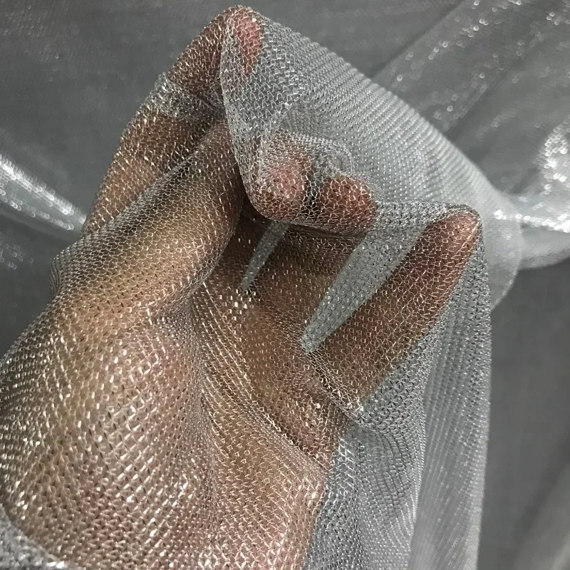 Mesh Elastic Fabric Shiny Ligh - đánh giá và giá Crystal Mesh Fabric
