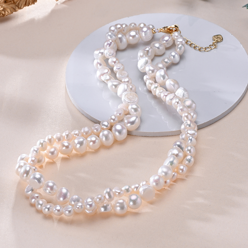 HENGSHENG Baroque Freshwater 5 - đánh giá và giá Pearl Trim Chain