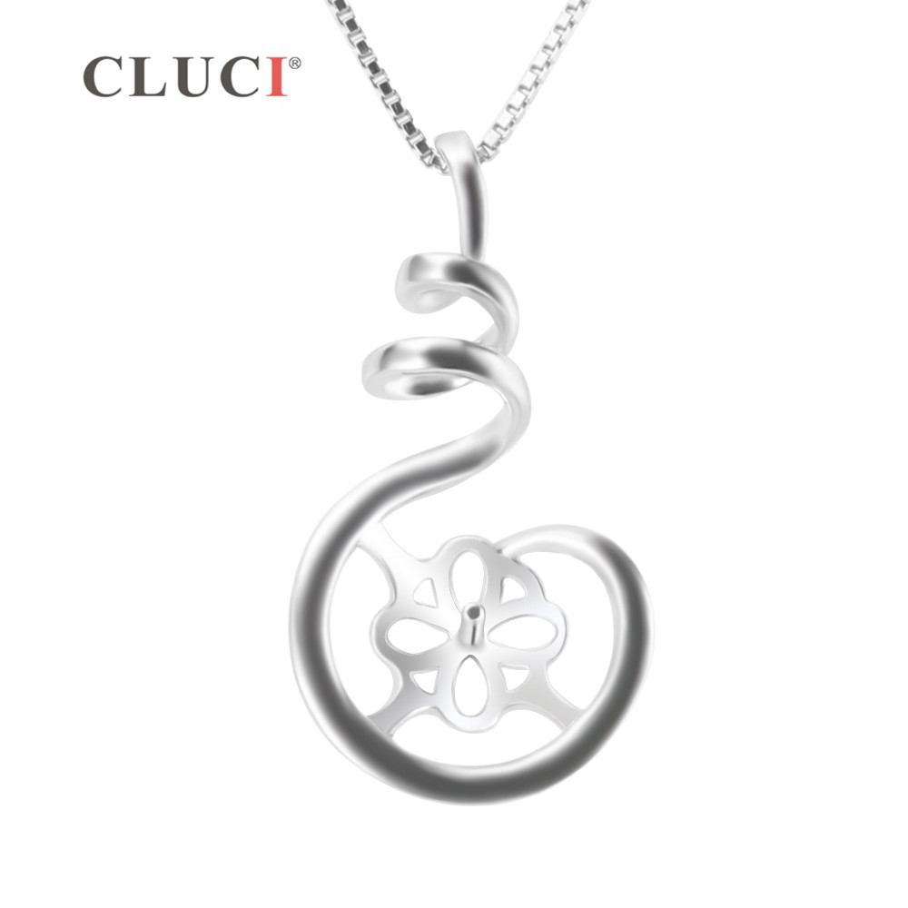 CLUCI Túi Nữ Bạc 925 Mặt Dây C - đánh giá và giá Pearl Trim Chain
