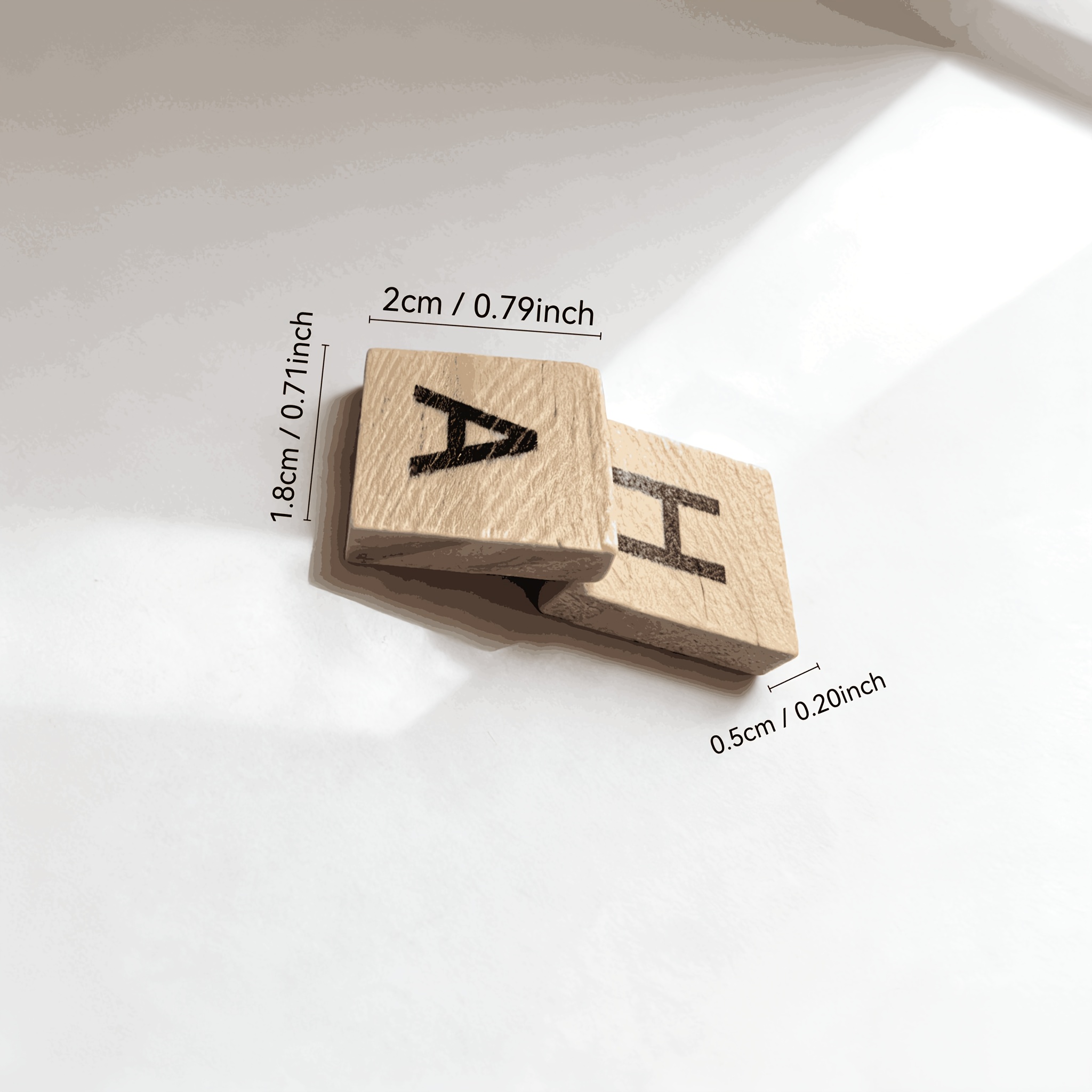 100PCS  Wooden Letter Cubes fo - đánh giá và giá Craft Embellishments