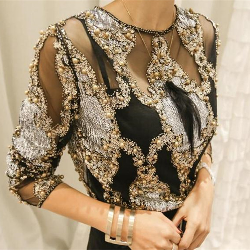 Sidaimi Luxury Women Crystal S - đánh giá và giá Crystal Mesh Fabric