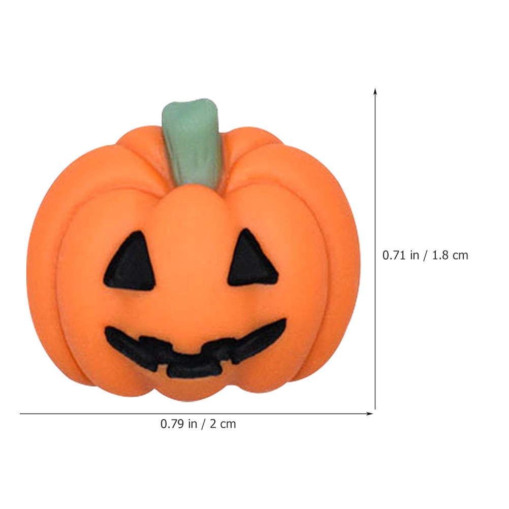 50Pcs Mini Resin Pumpkin Charm - đánh giá và giá Embellishment Crafts