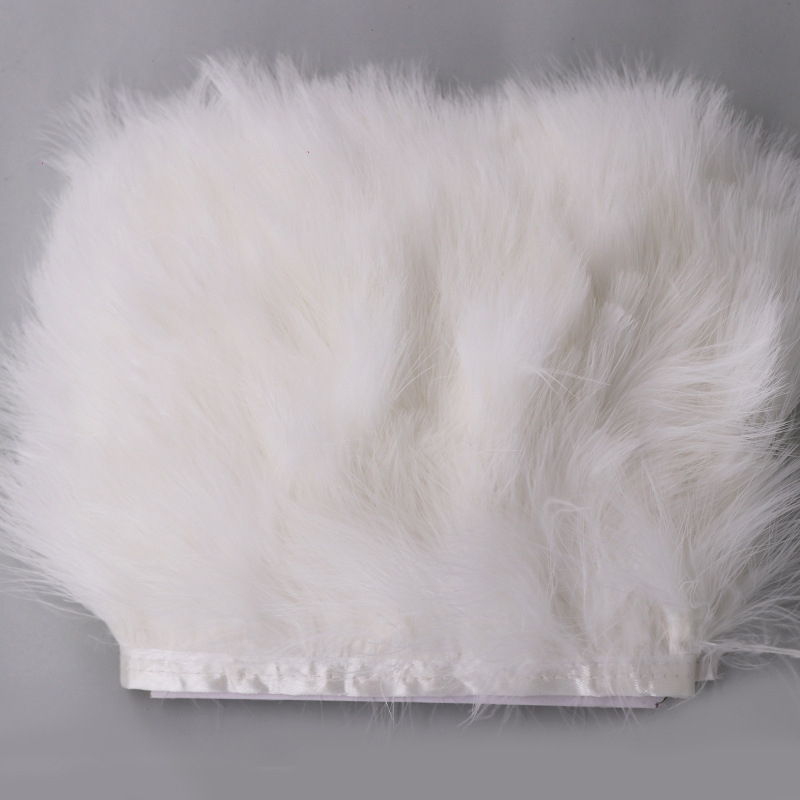 Black White Turkey Feathers Tr - đánh giá và giá Feather Trim Marabou