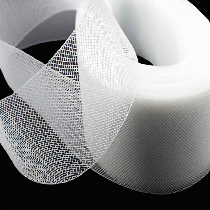1-10cm Flat Plain Hard Stiff R - đánh giá và giá Crystal Mesh Fabric