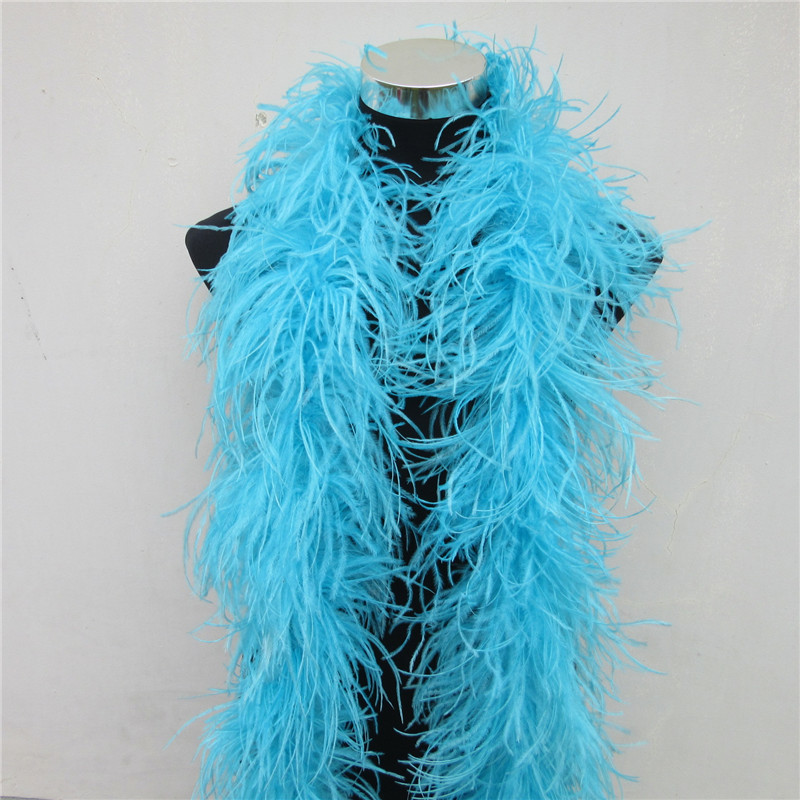 2 Mét 6 Lớp Trắng Tự Nhiên Lôn - đánh giá và giá Feather Trim Marabou