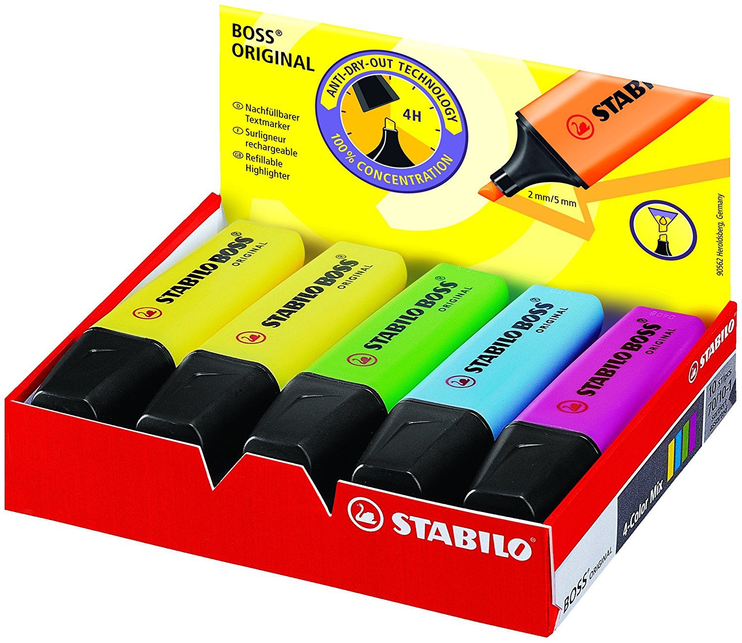 Văn Bản Marker-Cây Bút Dạ Quan - đánh giá và giá Stabilo Marker Boss